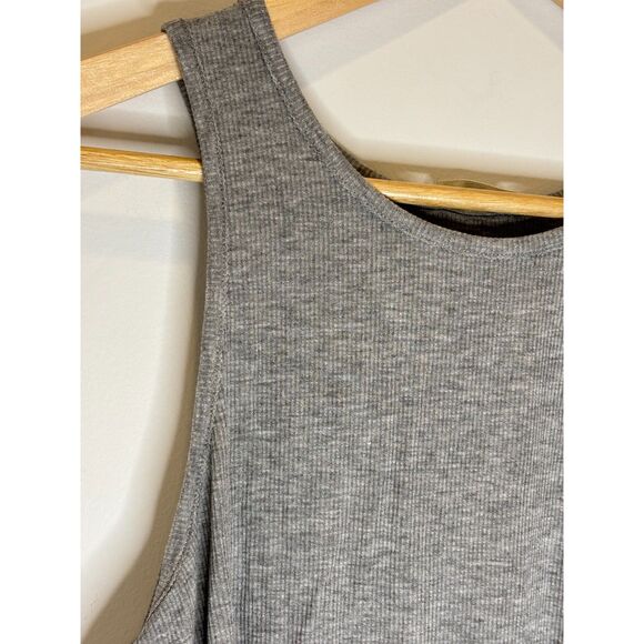 Intimately Free People Gray Cropped Tank Top Size Medium to Large NEW - L6 - Picture 3 of 9